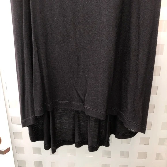 FOREVER 21 Scoop Neck + Side Sheer Knit Bi-Level Tank Top Black, Size L, NWT! - Picture 7 of 14